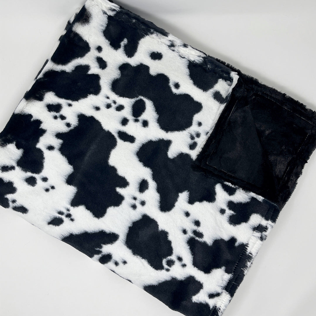 Cow Luxe Baby Blanket