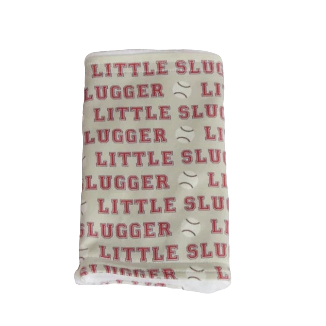 Little Slugger Burp Cloth