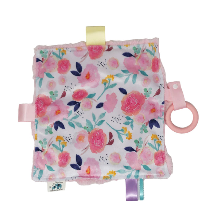 Summer Blossom Teething Blanket