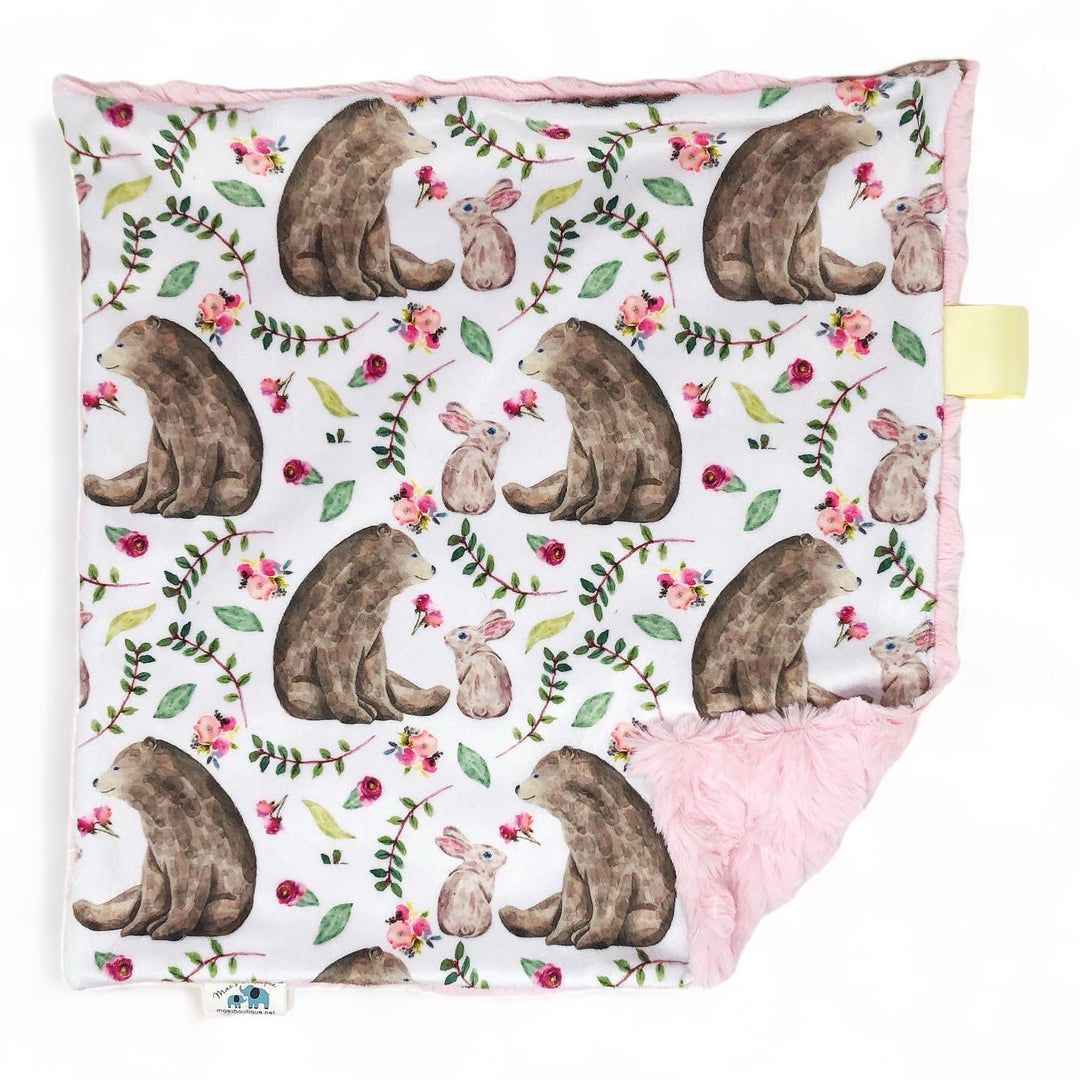 Bear & Bunny Lovey Blanket