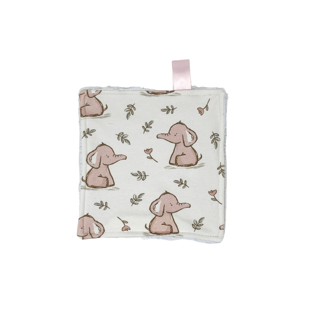 Pink Elephant Washcloth