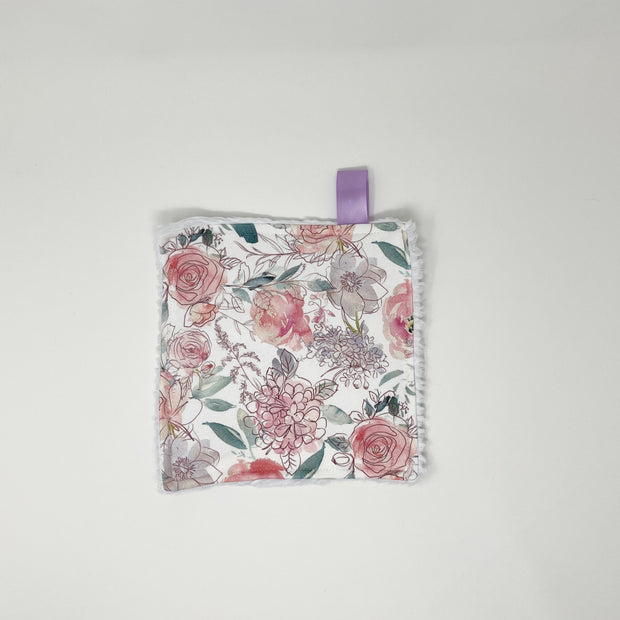 Watercolor Floral Washcloth
