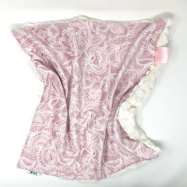 Vintage Lace Lovey Blanket