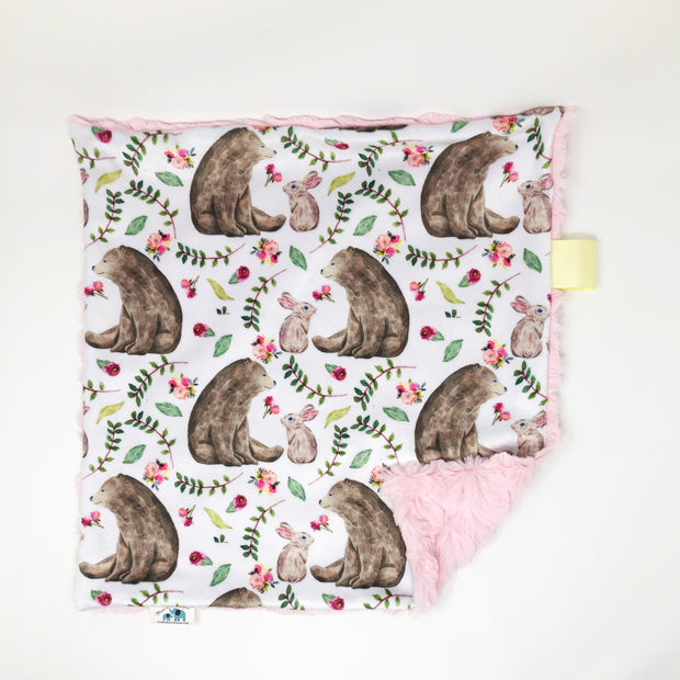 Bear & Bunny Lovey Blanket