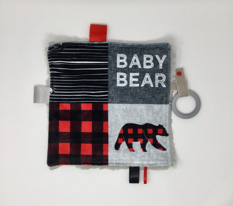 Baby Bear Teething Blanket