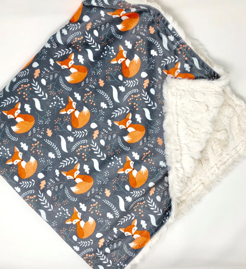 Fox Luxe Baby Blanket